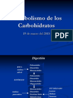 Metabolismo de Los Carbohidratos