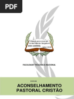 Aconselhamento Pastoral Cristão