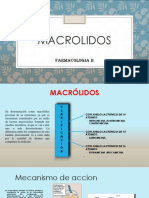 Macrólidos: antibióticos con anillo láctico