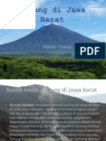 Gunung Di Jawa Barat