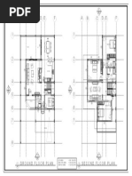 A B C D F E A B C D F E: Ground Floor Plan Second Floor Plan