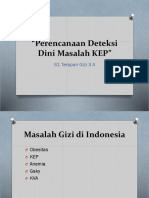 Perencanaan Deteksi Dini Masalah KEP