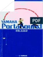 Yamaha Portasound - ps1-3 Spanish
