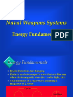 Naval Weapons Systems: Energy Fundamentals
