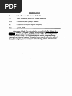 Sandy City Huish Investigation Report (Redacted)