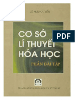 Cơ sở lí thuyết hóa học phần bài tập Lê Mậu Quyền Nxb Khoa học và kỹ thuật 2001