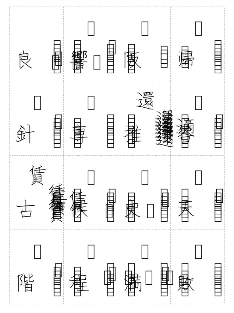 501 1000 Most Freqent Kanji