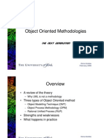 Object Oriented Methodologies: The Next Generation