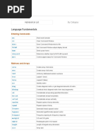 MATLAB Documentation