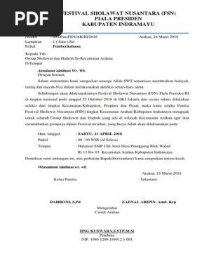 6600 Contoh Undangan Acara Sholawatan Gratis Terbaru