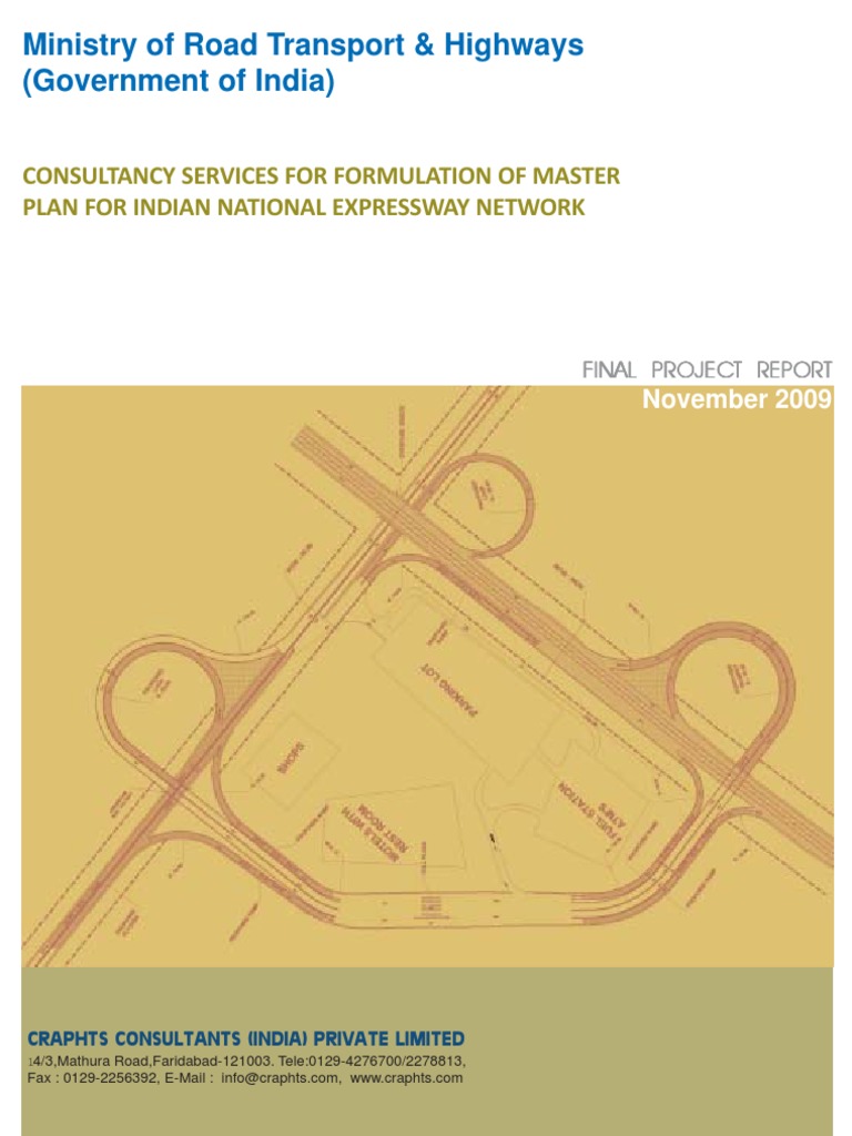 NHAI Consluting1 PDF Controlled Access Highway Road