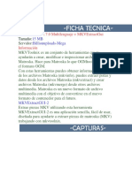 Extraer Pistas y Datos Desde Los Archivos Matroska