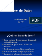 Bases de Datos