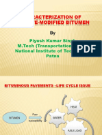 Characterisation of Bakelite-Modified Bitumen PDF