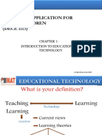 Computer Application For Young Children (DECE 1113) : Introduction To Educational Technology