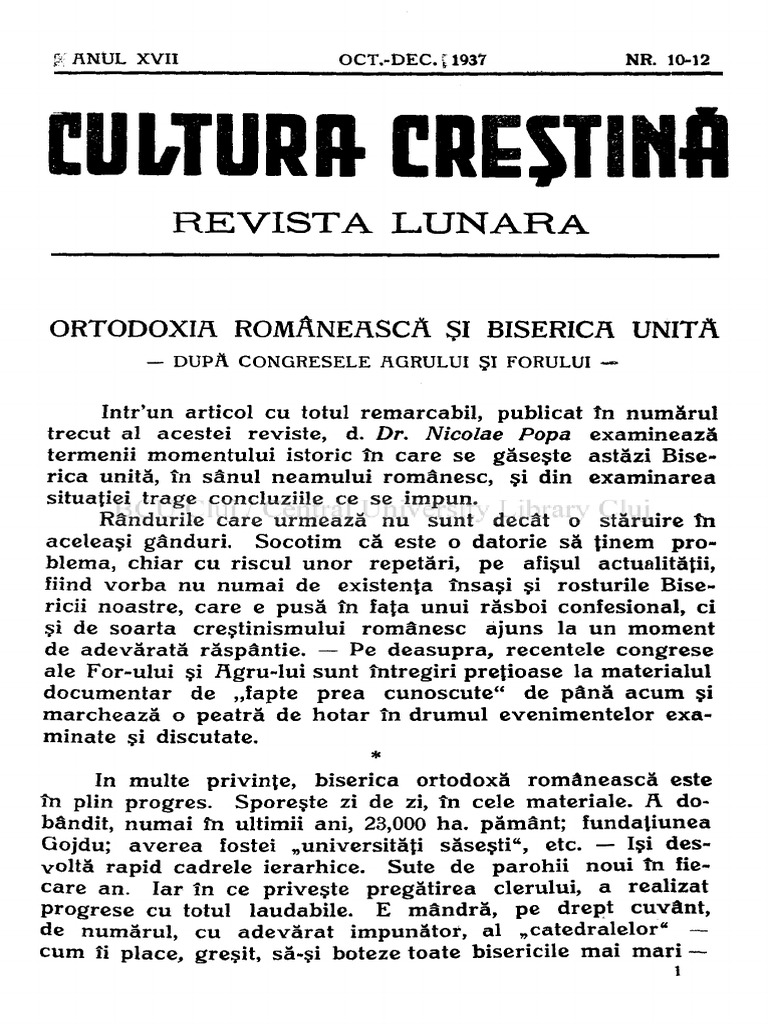 Revista Creștină