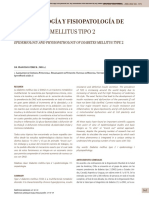 La Diabetes Mellitus Tipo 2: Epidemiología Y Fisiopatología de