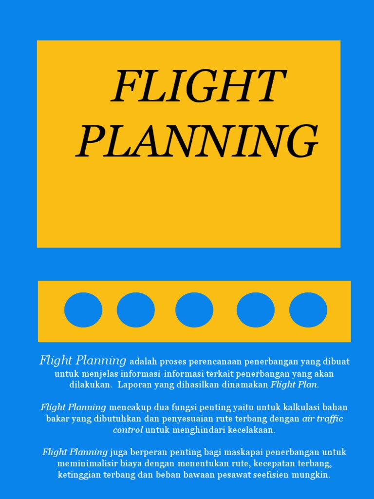 Materi Flight Plann