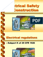 Electrical Safety, Construction Revised