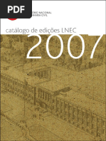 Catalogo LNEC 2007