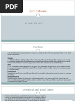 limitations finished