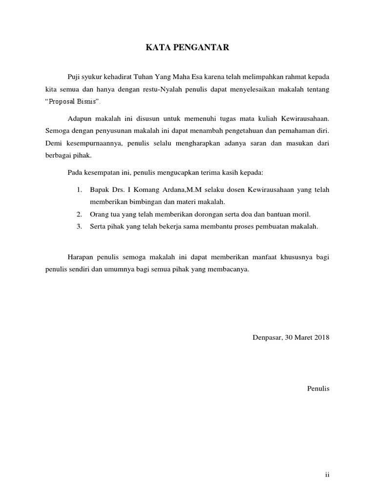 Kata Pengantar Cilok