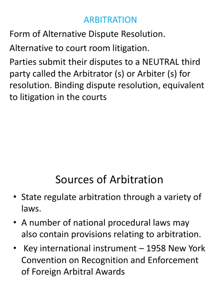 Maritime Arbitration Overview | PDF | Arbitral Tribunal | Arbitration