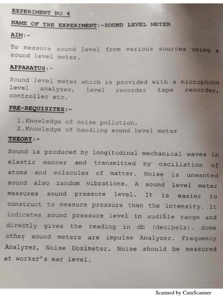 Sound | PDF