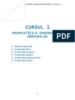 CURSUL 1 - Proprietatile Generale Ale Marfurilor