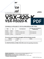 Pioneer VSX - RS320 PDF