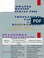 Industrial Groundwater Consumption and Integrated Rural Wastewater Management