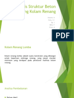 Struktur Beton Kolam Renang PDF