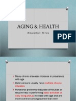 Aging & Health: Widayanti - DR., M.Kes