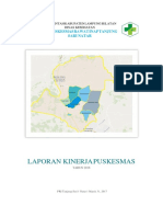 Laporan Kinerja Puskesmas