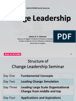 Change Leadership 2013 Slides
