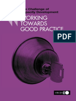 Working Towards Good Practice: The Challenge of Capacity Development