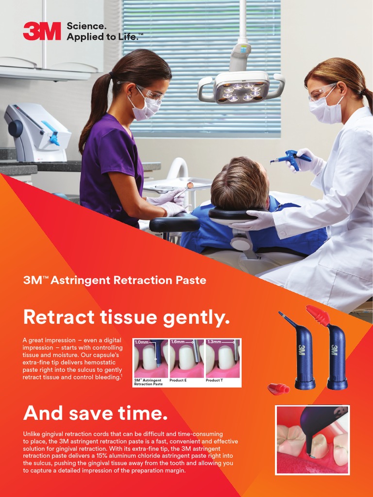 Astringent Retraction Paste PDF Oral Hygiene Dentistry Branches