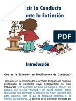 Reducir La Conducta Mediante La Extinción Exposicion