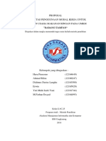 Contoh Proposal Metode Penelitian