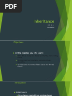 Inheritance: OOP (C++) Irshad Khan