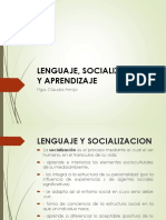 Lenguaje, Socializacion y Aprendizaje