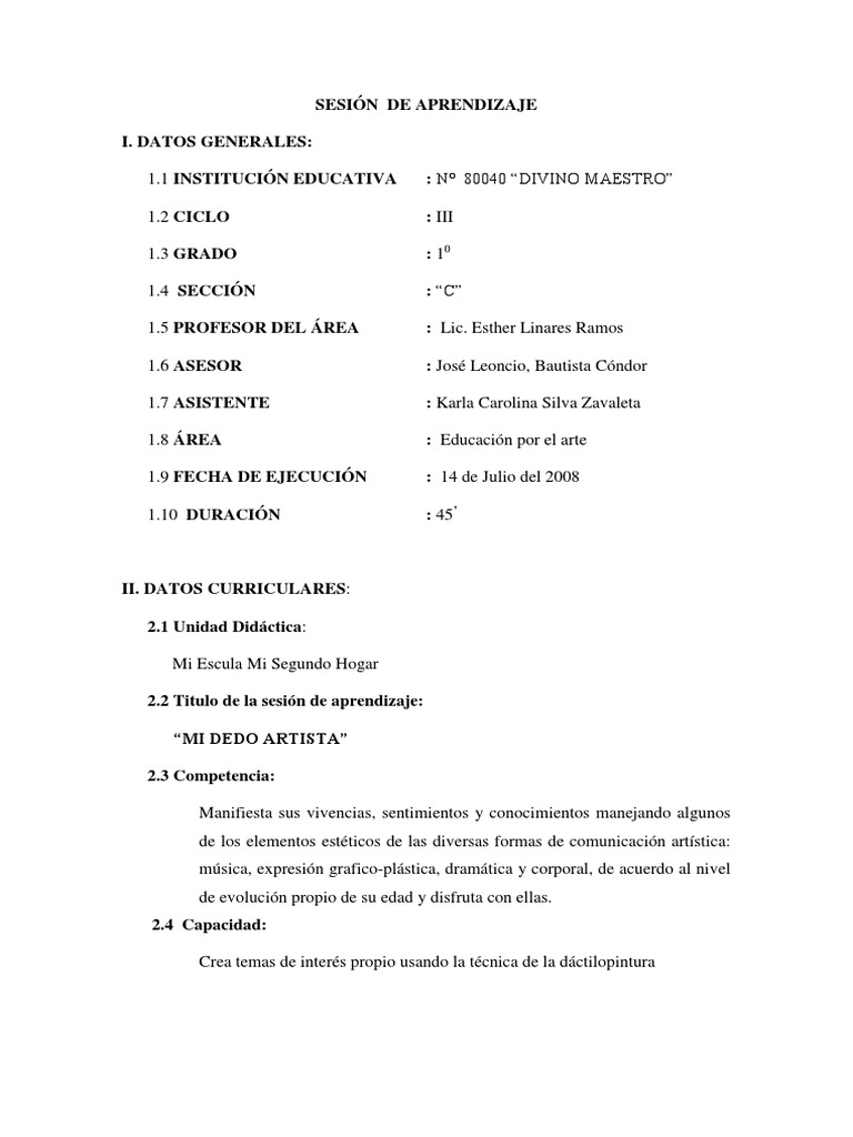 Taller De Artes Plasticas Para Niños Pdf