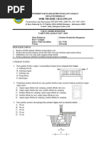 Soal Uas Gambar Kontruksi Bangunan Xi Tgb