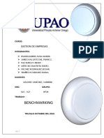 Gestión de empresas: Benchmarking