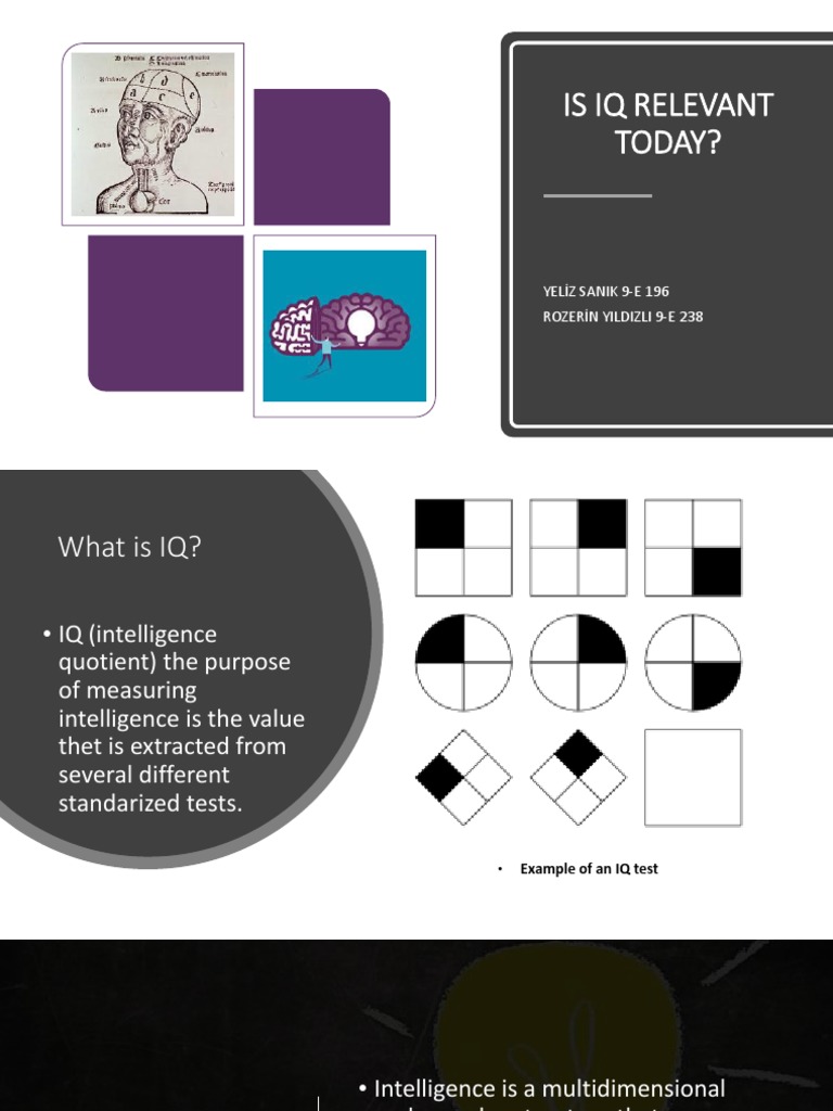 Is IQ Still Relevant Today? | PDF | Intelligence Quotient | Creativity