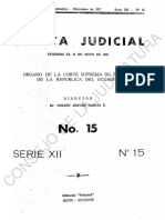 Gaceta Judicial Serie 12 N15-1977