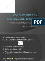 Conducciones en Lamina Libre