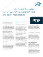 Xeon Ansys Mechanical Faster Simulations Paper