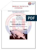 Estomatitis Vesicular en Cerdos