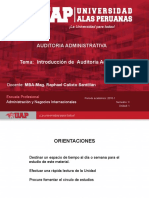 Semana 1 - Introducción de Auditoria Administrativa-2018-1